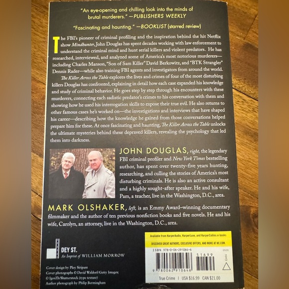 “The killer across the table” Book - Picture 2 of 2